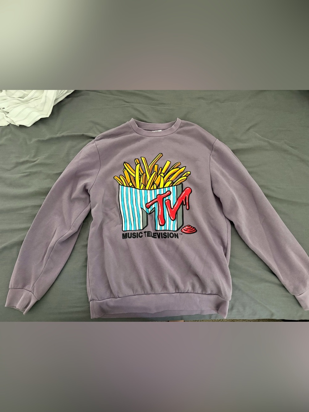 MTV Vintage Lavender Crewneck Sweatshirt